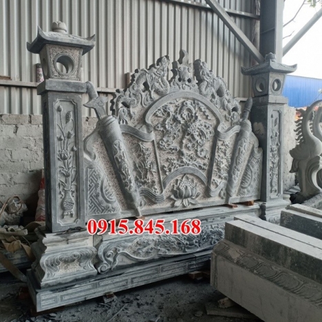Bắc ninh 84174+ nhà thờ họ bình phong cổng côt đá
