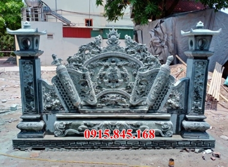 Bắc ninh 84174+ nhà thờ họ bình phong cổng côt đá