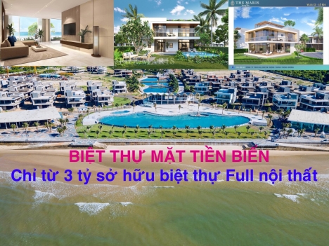Chỉ còn 1 căn Biệt thự vị trí cực đẹp mặt biển Chí Linh