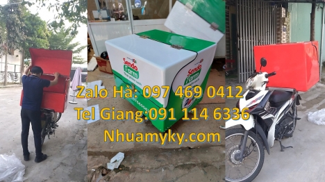 Thùng ship hàng, thùng chở bánh bao, Thùng vận chuyển, thùng chở bưu phẩm, thùng chở hải sản Thùng g