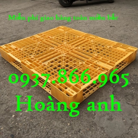 Sản xuất pallet nhựa số lượng lớn, pallet giá rẻ, pallet tại miền bắc, pallet