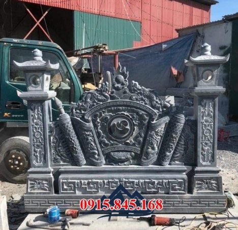 Bắc ninh 84174+ nhà thờ họ bình phong cổng côt đá