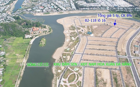 ĐẤT NỀN KHU ĐẦM SEN