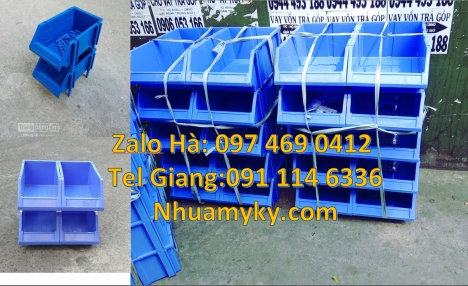 Kệ đựng phụ kiện duy tân, Kệ nhựa cỡ đại khay đựng ốc vít, khay linh kiện xanh, khay đựng linh kiện