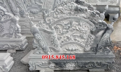 Bắc ninh 84174+ nhà thờ họ bình phong cổng côt đá