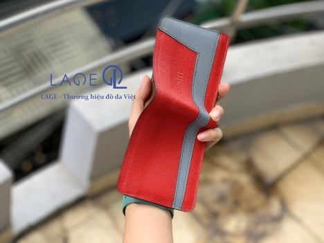 Ví da bò Saffiano - tận xưởng không qua trung gian