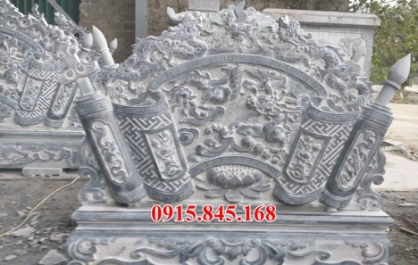 Bắc ninh 84174+ nhà thờ họ bình phong cổng côt đá