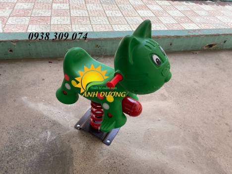 Thú nhún lò xo nhập khẩu để ngoài trời dành cho bé