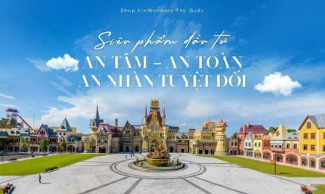 12,5 Tỷ có ngay căn VinWonders Phú Quốc chỉ có 201 căn - mặt đường Gành Dầu Cửa Cạn rộng 40m