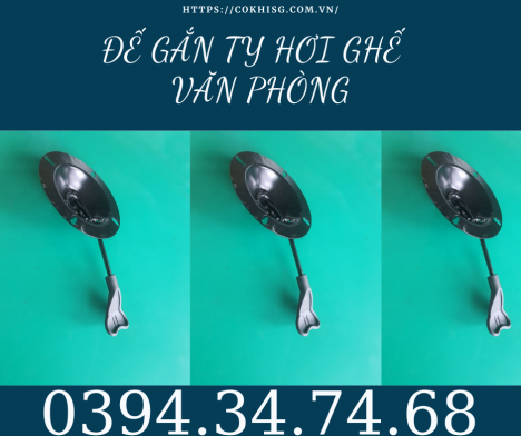 đế gắn ty hơi ghế văn phòng