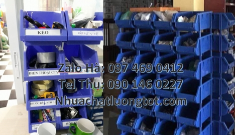 Khay đựng linh kiện sửa xe ô tô, cung cấp kệ nhựa giá sỉ, Kệ nhựa A6 Khay nhựa đựng dụng cụ, khay đ
