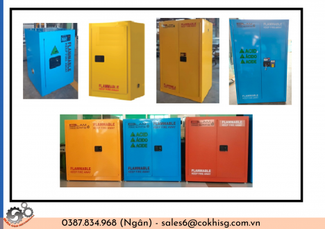 Tủ Chứa Hóa Chất Chống Cháy