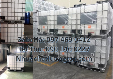 thùng ibc dung tích lớn 1000 lít, Bồn ibc 1000L, Thùng ibc dung tích 1000 lít, bồn ibc, Bồn nhựa, bồ