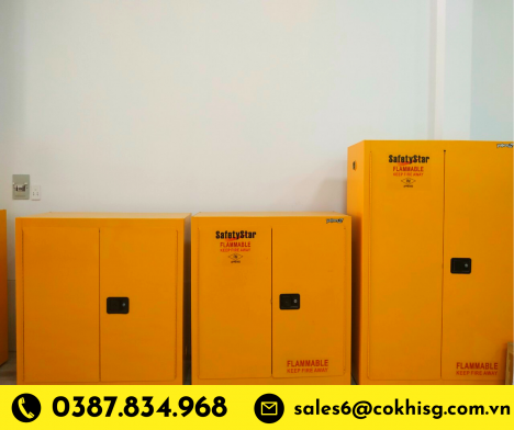 Tủ Chứa Hóa Chất Chống Cháy