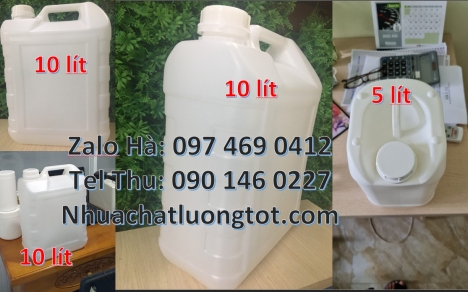 can đựng axit 10 lít 18 lít, can đựng nước 30 lít, can 2l hdpe đựng nông dược, Can 2 lít có quay, ca