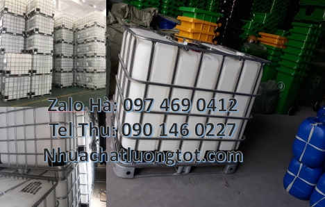 thùng ibc dung tích lớn 1000 lít, Bồn ibc 1000L, Thùng ibc dung tích 1000 lít, bồn ibc, Bồn nhựa, bồ
