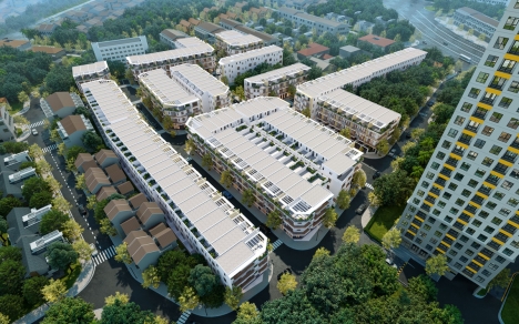 Nhà phố làng Đại học, cam đoan thu lai tăng 40%
