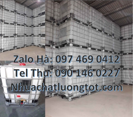 thùng ibc dung tích lớn 1000 lít, Bồn ibc 1000L, Thùng ibc dung tích 1000 lít, bồn ibc, Bồn nhựa, bồ