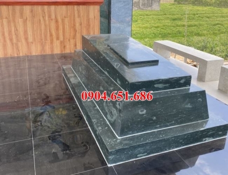 Mẫu mộ đá xanh rêu bán tại Bình Dương 02 – Mộ đá xanh rêu Thanh Hóa