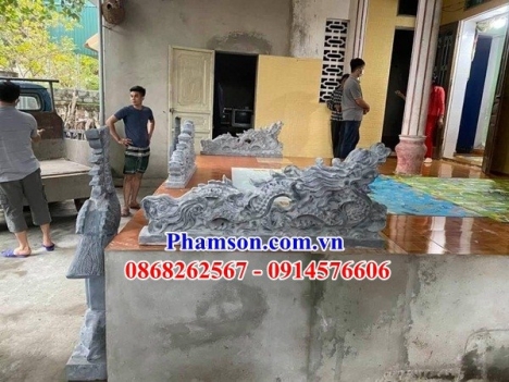 47320+ Mẫu rồng đá nhà thờ họ chiếu tượng rồng