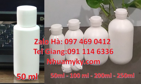 chai nhựa đựng thuốc thủy sản, chai nhựa đựng nông dược, chai nhựa 30 ml giá rẻ, chai nhựa 50 ml đựn