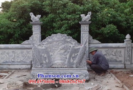 15534+ Mẫu cuốn thư đá nhà thờ họ từ đường