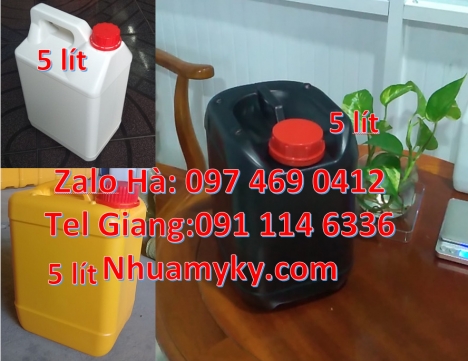 Can nhựa 5l vuông đựng phân bón. Can 10l 20l đựng axit. Can nhựa, thùng nhựa, Can 0.5l vuông, can 1l