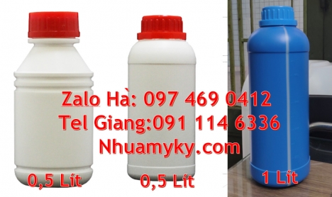 chai nhựa pet 250 ml, Chai nhựa đựng thuốc thú y chai nhựa đựng thuốc thủy sản, chai nhựa đựng nông