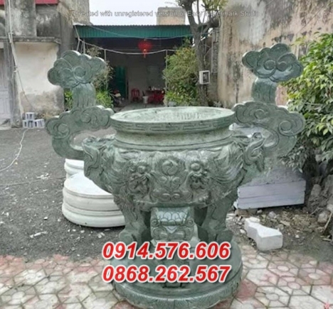 69584+ Mẫu lư đỉnh hương đá đình đền chùa đẹp