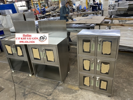 XƯỞNG SẢN XUẤT TỦ INOX UY TÍN CHẤT LƯỢNG
