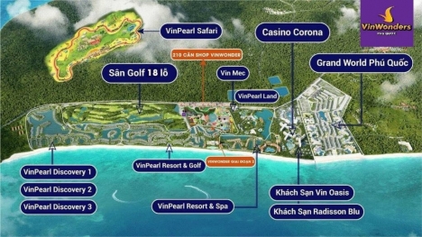 CHÍNH SÁCH CỰC TỐT CHO KHÁCH HÀNG MUA GRAND WORLD PHÚ QUỐC, KHU BIỆT THỰ VINPEARL RESORT