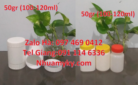 Hũ 50 gr garenty, hũ 50gr nắp xé, hũ 200g đựng bơ thực vật, hũ nhựa tròn trong suốt 200 gram, hũ 250