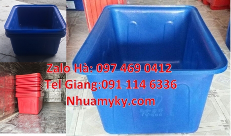Thùng nhựa tròn 1100 lít, thùng nhựa 1200 lít, thùng vuông 300 lít, thùng nhựa dung tích lớ