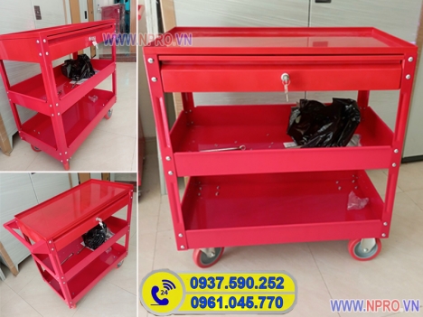 Tủ đựng đồ nghề 1 ngăn kéo 2 khay chứa đa năng