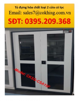 TỦ ĐỰNG HÓA CHẤT LOẠI 2 CỬA
