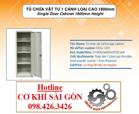 TỦ CHỨA DỤNG CỤ VẬT TƯ CÔNG NGHIỆP BẰNG THÉP SƠN TĨNH ĐIỆN GIÁ RẺ