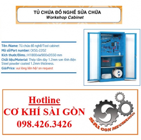 TỦ CHỨA DỤNG CỤ ĐỒ NGHỀ SỬA CHỮA