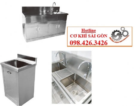 BÀN CHẬU RỬA BẰNG INOX CHẤT LƯỢNG