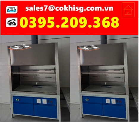 TỦ HÚT KHÍ BẰNG INOX