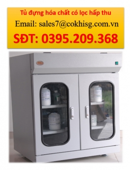 TỦ ĐỰNG HÓA CHẤT CÓ LỌC HẤP THU,