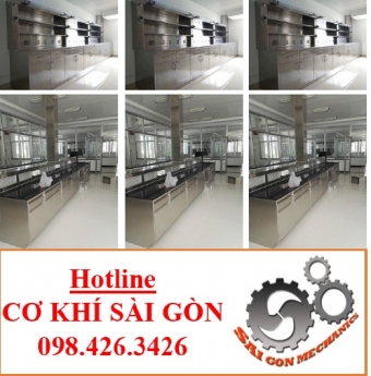 BÀN INOX CHO PHÒNG THÍ NGHIỆM TẠI HỒ CHÍ MINH