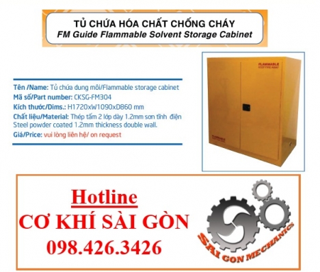 TỦ CHỐNG CHÁY NỔ, TỦ CHỨA HÓA CHẤT CHỐNG CHÁY