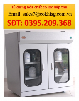 TỦ ĐỰNG HÓA CHẤT CÓ LỌC HẤP THU,