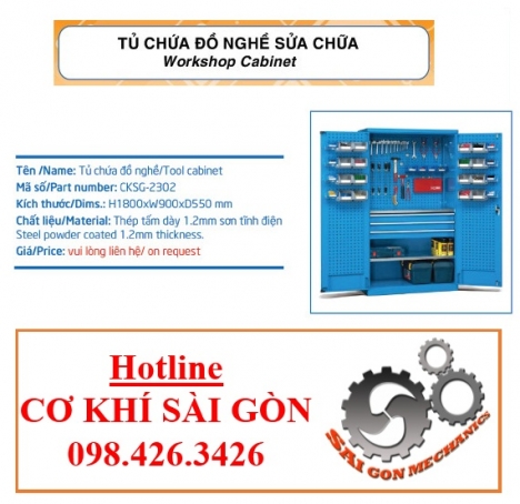 TỦ CHỨA DỤNG CỤ ĐỒ NGHỀ SỬA CHỮA