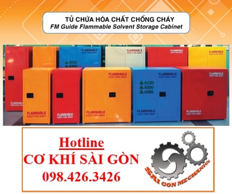 TỦ ĐỰNG DUNG MÔI CHỐNG CHÁY