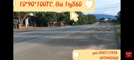 Bán lô đất thổ cư Mặt tiền QL14A, xã Ia Le, huyện Chư Pưb, Gia Lai.