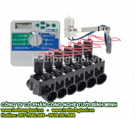 Thiết bị hẹn giờ điều khiển van tưới cây, hệ thống tưới cây hẹn giờ, bộ điều khiển tưới nước