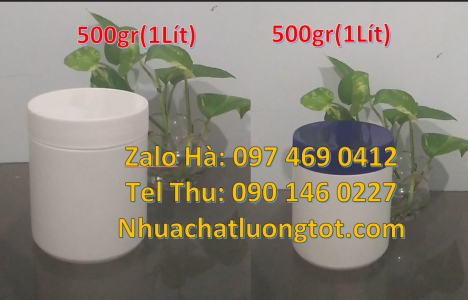 Hũ nhựa trắng đục 200 g, hũ 200 g tường an hũ 250 gram đựng bột, hũ nhựa 250 g đựng nước mắm, hũ nh