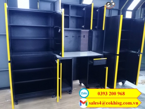Bộ tủ dụng cụ đồ nghề sửa chữa garage