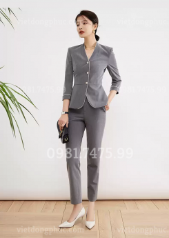 Mẫu áo Lễ tân Nhà hàng thiết kế thời trang, chất lượng bền đẹp